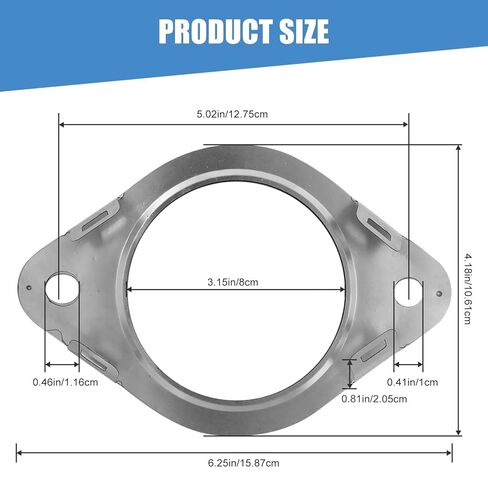 New 68505222AA Exhaust Pipe Gasket Compatible for Dodge RAM 1500 2019-2022 in Kuwait