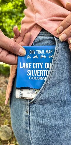 Rocky Trails Company Lake City, Ouray, Silverton, Colorado OHV Trail Map in Saudi Arabia