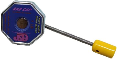 Z17705 Radiator Cap Adjustable 7 Lb PSI Automotive Cap With Sacrificial Anode in Kuwait