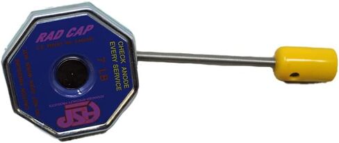 Z17705 Radiator Cap Adjustable 7 Lb PSI Automotive Cap With Sacrificial Anode in Kuwait