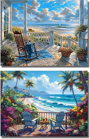 NEGEKFKX 2 Pack Dragon Paint by Numbers Kit for Adults Beginner with Framed,Flower Easy Adult Paint by Number Kits on Canvas DIY Painting for Beginners Art by Numbers for Home Wall Decor 10x12 Inch in Saudi Arabia