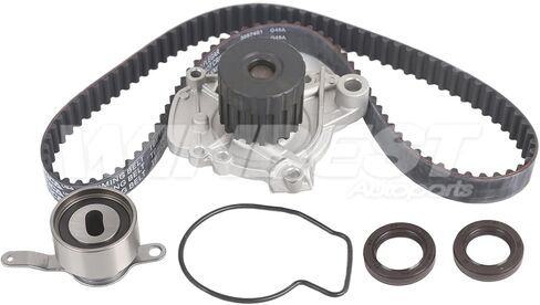 MPLUS Timing Belt Kit & Water pump Fits for Honda, 96-97 Civic del Sol 1.6L 1590CC 97Cu. In. l4 GAS SOHC Naturally Aspirated, 96-00 Civic 1.6L 1590CC 97Cu. In. l4 GAS SOHC Naturally Aspirated in Kuwait