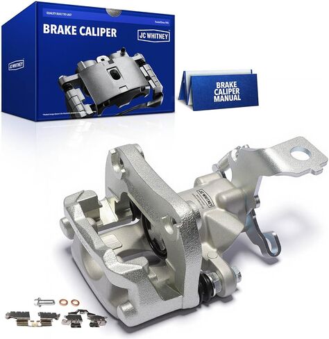 JC Whitney JFBAJCWBC00720 Rear Left Brake Caliper Assembly with Bracket - Compatible with Scion tC 2011-2016 in Kuwait