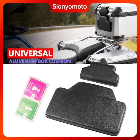 Motorcycle Back Cushion Passenger Backrest Back Pad Rear Saddlebag Trunk Sticker Decal Top Case Cushion in Saudi Arabia