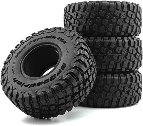 4Pcs 1.55inch 95mm Wheel Tires tyre for 1/10 Traxxas Axial Redcat RC4WD Tamiya Rc Crawler Car Part in Saudi Arabia