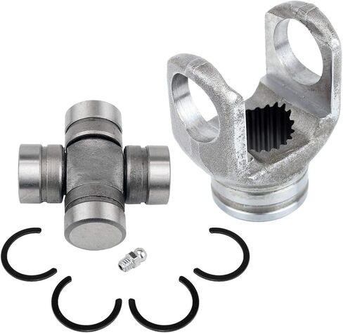 Caltric Drive Propeller Shaft Yoke U-Joint Compatible with Kawasaki Mule 2510 Kaf950A Diesel 2002 in Kuwait