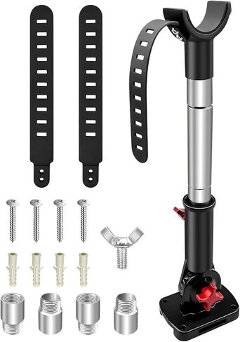 حامل تثبيت محرك التصيد مناسب لـ Minn kota Terrova Riptide Terrova Ulterra Riptide Ulterra PowerDrive 1991-2023، عمود محرك التصيد قابل للتعديل in Kuwait