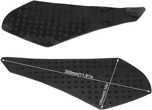 Tank Pad Motorcycle Tank Pads for SU&ZUKI GSF 1250 1200 650 Bandit GSX1250FA GSX 1250 FA Side Gas Knee Grip Protector Tank Sticker Decals, Black in Saudi Arabia