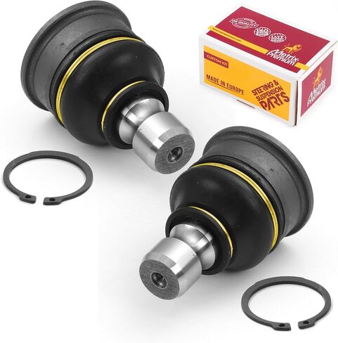 Metrix Premium Chassis Parts - 2 PC Front Lower Ball Joint Kit Fits 12 Nissan Versa, 11-17 Juke, 11-12 Leaf, 09-14 Cube, 07-12 Sentra, 07-18 Tiida, 07-11 Versa, Replacement K500223, Made in Europe in Saudi Arabia