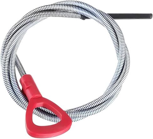 Transmission Oil Dipstick, Automatic Transmission Oil Level Check Tool for 722.6 722.7 722.8, 140589152100 Portable Accessories, Compatible with Mercedes Benz (Red & Silver) in Kuwait