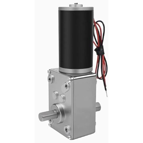 5840-31ZY DC 12V/24V Metal Turbo Worm Gear Motor Type-D Shaft Reversed Self-Lock Gearbox Worm Gear Motor for Electric Equipments (470rpm 24V) in Kuwait
