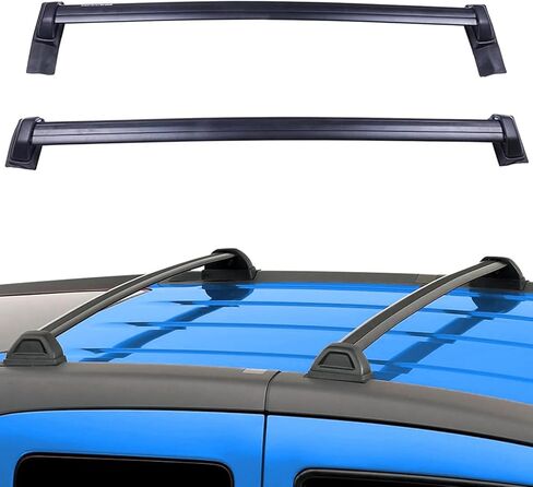 Roof Rack Cross Bars Compatible with Honda Element 2003-2011, Load-Bearing Capacity 165LBS, Roof Luggage Carrier Crossbars Suitable for Carrying Luggage/Kayaks/Bicycles/Canoes (2Pcs) in Kuwait