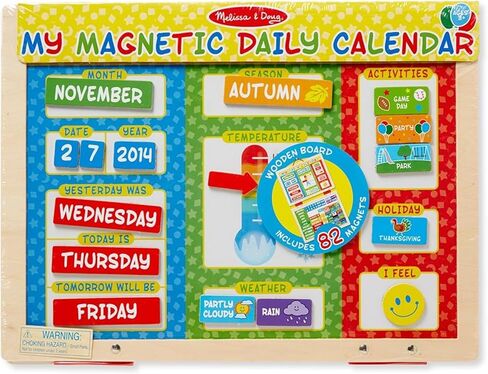 Melissa & Doug My First Daily Magnetic Calendar in Saudi Arabia