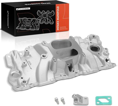 A-Premium Front Intake Manifold Compatible with Chevrolet Tahoe, Camaro, Corvette, Blazer, Caprice, C1500, C2500, C3500 & GMC Yukon & Buick Regal & Cadillac & Excalibur & Avanti & Oldsmobile & Pontiac in Kuwait