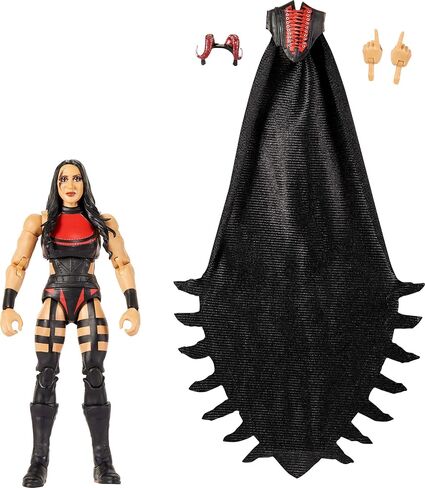 Mattel WWE Elite Action Figure & Accessories، مجموعة السلسلة #125، 6 بوصة ستيفاني فاكير القابلة للتجميع مع 25 نقطة مفصلية وأيدي قابلة للتبديل in Kuwait