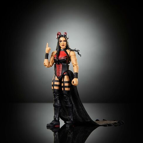 Mattel WWE Elite Action Figure & Accessories، مجموعة السلسلة #125، 6 بوصة ستيفاني فاكير القابلة للتجميع مع 25 نقطة مفصلية وأيدي قابلة للتبديل in Kuwait