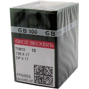100 Pk. Groz-Beckert 135X17 DPX17 FFG/SES Ball-Point Sewing Machine Needle (Assorted Pack (20 ea. of sizes 11, 12, 14, 16 & 18) in Saudi Arabia