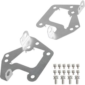 86211-89111 86212-89111 Radio Mounting Bracket, Left & Right Stereo Receiver Support Bracket, Compatible with 1985-2004 Toyota Tacoma 4Runner Pickup T100, Dashboard Radio Mount Brackets Replacement in Saudi Arabia