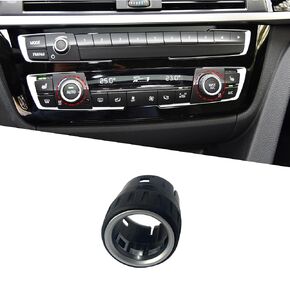 متوافق مع زر التحكم في المناخ BMW المناخ Konb، استبدال زر التحكم في المناخ المركزي للسيارة BMW 1 2 3 4 Series F30 F32 F34 F35 2013-2019 (مقبض التيار المتردد) in Kuwait