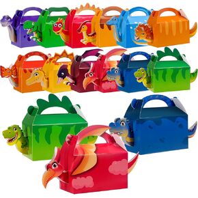 TYFILICI 24PCS 3D Dinosaur Gift Boxes for Dino Birthday Party Favors Decorations Supplies in Saudi Arabia