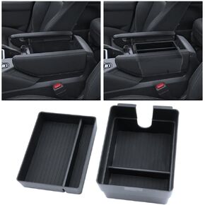 For 2024-2026 L exus TX350/TX350h/TX450h+/TX500h 2PCS Double Layer Center Console Armrest Organizer ABS Materials in Kuwait