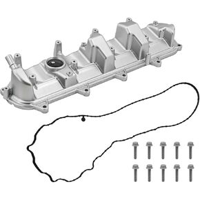 12623926 غطاء صمام المحرك الأيسر من الألومنيوم متوافق مع Chevy Silverado 1500 2014-2019، Suburban 2015-2020، يناسب Gmc sierra 1500 2014-2019 5.3L 6.2L، 12692546 12619980 in Kuwait