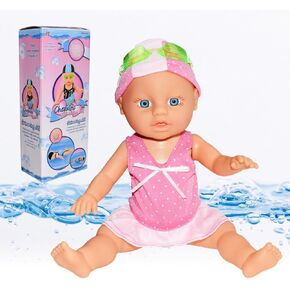 Swimming Baby Toy,2026 New Upgraded Waterproof Swimmer Toy,Electric Water Baby Toy, Backstroke Swimming Toy for Pool in Saudi Arabia