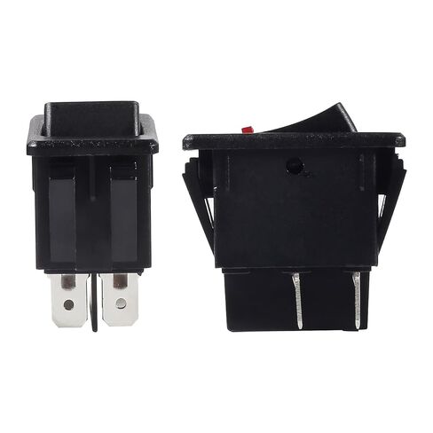 8pcs Replacement Fog Light Toggle Switch DC 12V 35A LED Fog Light Toggle Rocker Switch 4Pin ON/Off Switch Blue Light for Universal Auto Car in Kuwait