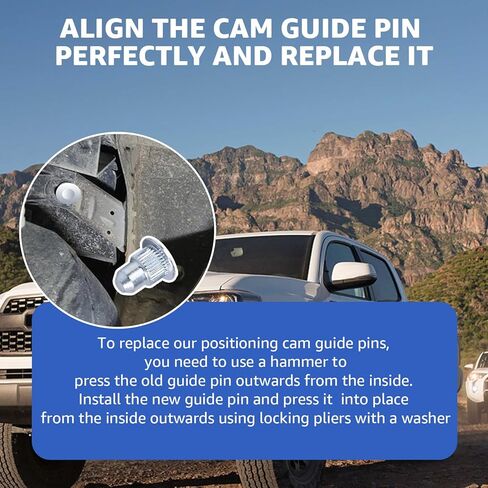 15PCS Alignment Camber Guide Pins Heavy Duty Camber Pin Kit for Chevrolet Silverado Avalanche Tahoe Suburban GMC Sierra Savana Yukon Cadillac Escalade Hummer H2 H3 in Saudi Arabia