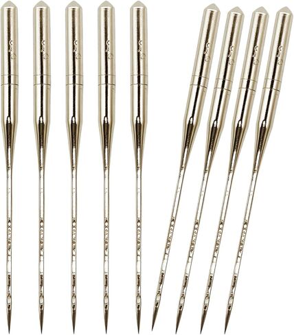 36PCS Universal Sewing Machine Needles, Sizes 90/14 100/16 110/18, Heavy Duty for Thick Fabric, Canvas, Leather, Embroidery, Jeans in Saudi Arabia
