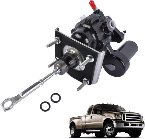 Hydraulic Power Brake Booster Replacement for Ford F-250 F-350 F-450 F-550 Super Duty 1999-2004 BRB-33, 1C3Z2005AA, 2C3Z2005BB, 5C7Z2005B, F81Z2005AA, 52-7374 Mixizap in Kuwait