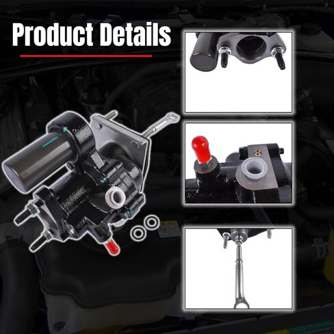 Hydraulic Power Brake Booster Replacement for Ford F-250 F-350 F-450 F-550 Super Duty 1999-2004 BRB-33, 1C3Z2005AA, 2C3Z2005BB, 5C7Z2005B, F81Z2005AA, 52-7374 Mixizap in Kuwait