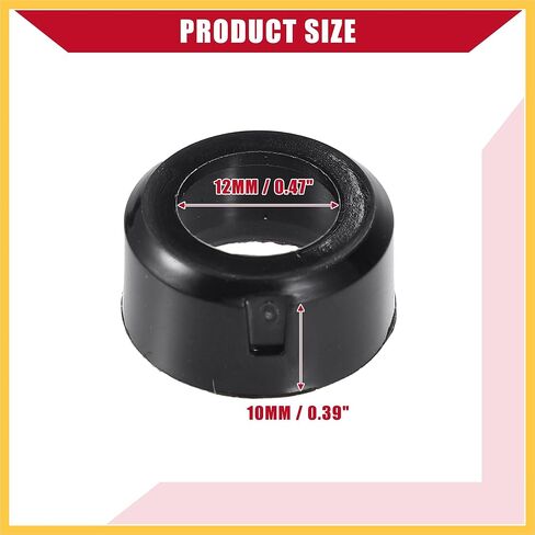 F77Z9G512AA / Fuel Injector Seal Adaptor/for Ford Explorer 1997-2010 / Durable/Metal / 6 Pcs/Black Auto Replacement Parts in Kuwait