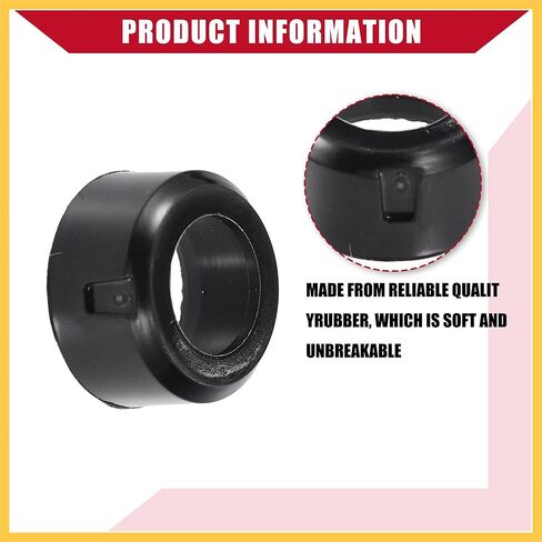 F77Z9G512AA / Fuel Injector Seal Adaptor/for Ford Explorer 1997-2010 / Durable/Metal / 6 Pcs/Black Auto Replacement Parts in Kuwait