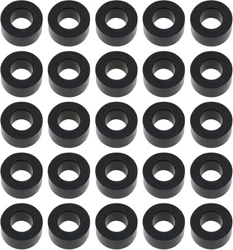 ECSiNG 25x خط حاقن الوقود الأسود المطاط الأختام R51936 10.5x5.8x5.5mm متوافق مع جون ديري 3029 4024 4045 in Kuwait