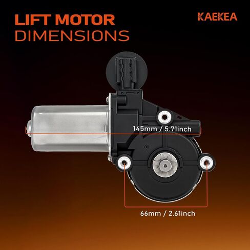 742-609 Window Lift Motor 6 Pins Compatible with Toyota Camry 4Runner Avalon Corolla Highlander Matrix RAV4 Tundra Yaris Scion xB xD Rear Left Replacement for 85710AE010 742609 in Kuwait