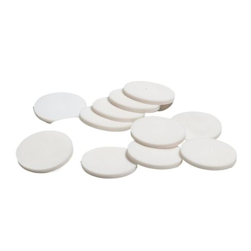 2pcs PTFE Solid Disc Polytetrafluoroethylene Round Gasket Corrosion-Resistant Plastic Disc Plate Diameter 50x6mm~100x10mm(65x6mm) in Saudi Arabia
