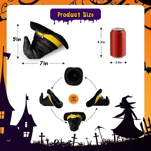 Halloween Witch Hat Candy Bowl Resin Witch Decor for Candy Keys and Entryway Table Large Decorative Bowl for Halloween Indoor Outdoor Decorations Black in Saudi Arabia