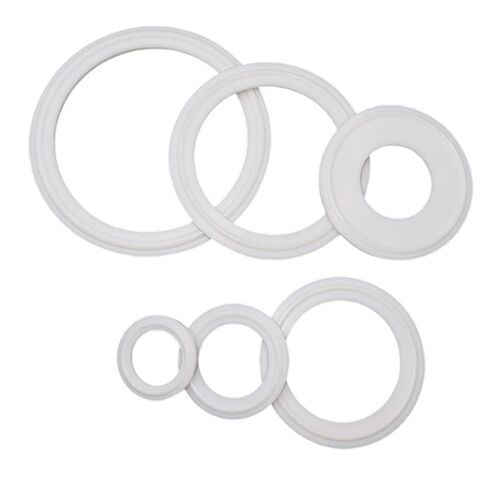 10" (254mm) Ferrule OD267mm Sanitary Tri Clamp PTFE Sealing Gasket Resist Gasket,5pcs in Saudi Arabia