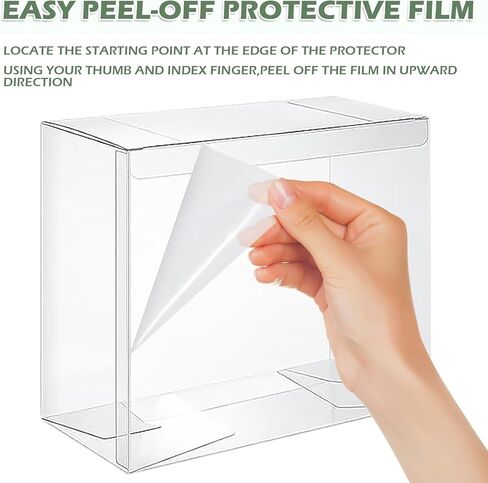 24 Pack ETB Protector Case Compatible with Elite Trainer Box - Clear PET Plastic Display Storage for Booster Boxes, 7.6 x 6.6 x 3.5 Inches, 0.50mm Thick for Collectors in Saudi Arabia