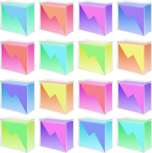 24 Pack ETB Protector Case Compatible with Elite Trainer Box - Clear PET Plastic Display Storage for Booster Boxes, 7.6 x 6.6 x 3.5 Inches, 0.50mm Thick for Collectors in Saudi Arabia
