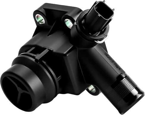 31355151 LR006071 مجموعة مبيت ترموستات تبريد المحرك متوافقة مع لاند روفر LR2 2008-2012، فولفو XC60 XC70 XC90 S60 S80 V60 V70 2007 08 09 10 2011 2012 2013 2014 2015 2016 3.0L 3.2 لتر in Kuwait