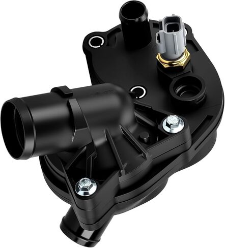 Engine Coolant Thermostat Housing Assembly with Sensor, Fits for 2002 2003 2004 2005 2006 2007 2008 2009 2010 Ford Explorer & Mercury Mountaineer 4.0L V6 - Replaces 2L2Z8592AA, 902-860 in Saudi Arabia