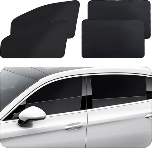 4 Pcs Car Side Window Sun Shades for Silverado Sierra 1999 2000 2004 2005 2006, Window Screenauto Sunray Blocker Protection Sunshades Interior Privacy Cover in Saudi Arabia