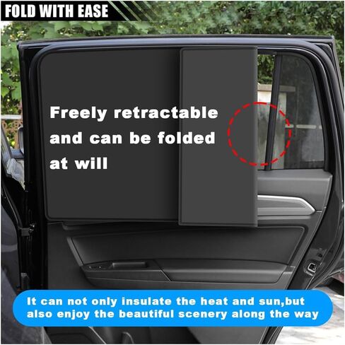 4 Pcs Car Side Window Sun Shades for Silverado Sierra 1999 2000 2004 2005 2006, Window Screenauto Sunray Blocker Protection Sunshades Interior Privacy Cover in Saudi Arabia
