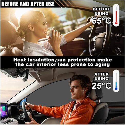 4 Pcs Car Side Window Sun Shades for Silverado Sierra 1999 2000 2004 2005 2006, Window Screenauto Sunray Blocker Protection Sunshades Interior Privacy Cover in Saudi Arabia