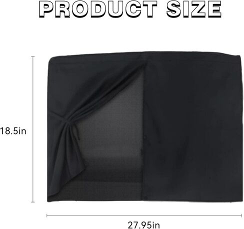 2PCS Car Window Shades, Magnetic Double Layer Window Screen for Baby Protection, UV Protection Privacy Blackout Shade Car Window Covers, Universal Auto Sun Shade Curtains Accessories in Kuwait