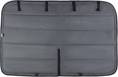 Extra-Thick Magnetic Insulated Sliding Door Window Cover for 2015-2026 Ford Transit Medium and High Roof Vans with NO Plastic Trim, Blackout Privacy Sun Shades for Stealth Camping – Dark Gray in Saudi Arabia