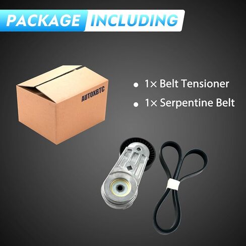 Drive Belt Tensioner Kit Compatible with Chevy Cobalt Equinox Orlando HHR Classic,Saturn Ion L100 L200 L300 LS LS1 LW1 LW200,Buick Regal Verano Replaces:24430296 38177 5PK1030 in Saudi Arabia