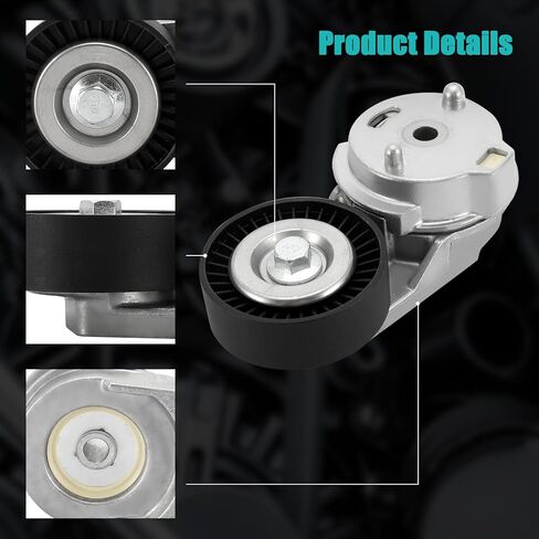 مجموعة شداد الحزام AULINK 39269 مع بكرة (3.8L V6) لسيارة جيب رانجلر 2007 2008 2009 2010 2011 53032860AA 52088305 780281 19310022 89607 49479 in Kuwait